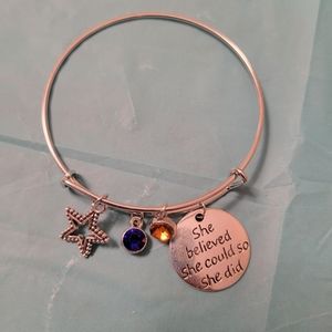Silver Charm Bracelet
